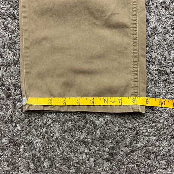 Vintage Wrangler Cargo Pants Military Baggy Fit y2k 36x32 (37x32) Beige Tan - Picture 6 of 9